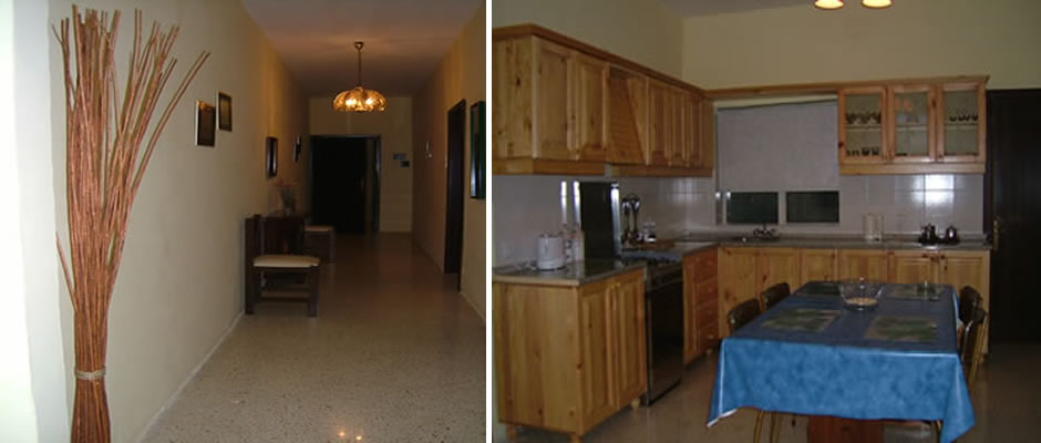 Living area of a Compass self-catering apartment in Bugibba